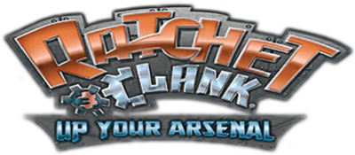 Ratchet & Clank logo for Playstation 2